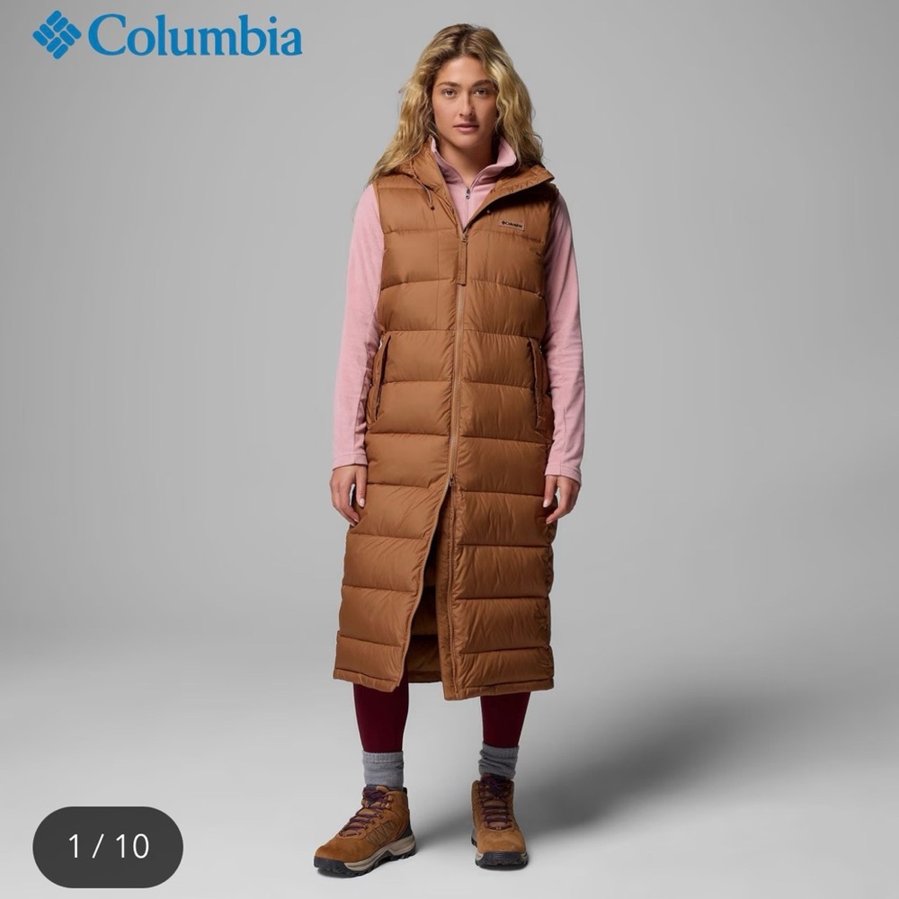 Columbia Women's Brown Puffer Vest